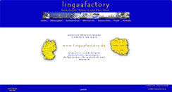 Desktop Screenshot of linguafactory.de